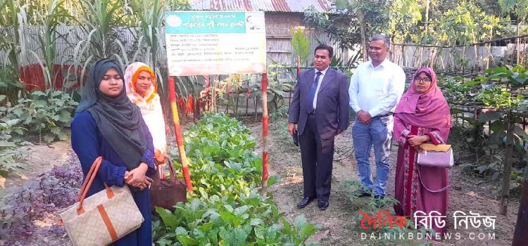 ইফনাফ প্রকল্পের পারিবারিক পুষ্টি বাগান