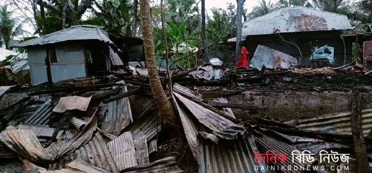 মোরেলগঞ্জ ভয়াবহ অগ্নিকান্ডে