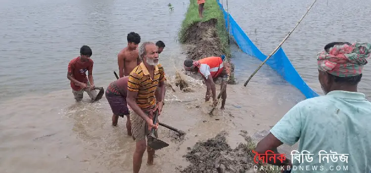 Sarkari nodinala o khal obaidho dokhol uchchhed obhijan